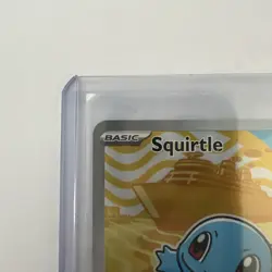 First Partner Illustration Squirtle Promo Full Art Holo 037 Pokemon TCG - Image 3