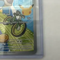 First Partner Illustration Squirtle Promo Full Art Holo 037 Pokemon TCG - Image 5