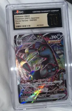 Pokemon Umbreon VMAX Triple Rare Holo CGC 10 S8b Vmax Climax 101/184 JP 310 HP - Image 1