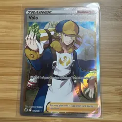 Pokemon Card Volo 151/159 Crown Zenith Ultra Rare Full Art Holo Trainer NM - Image 1