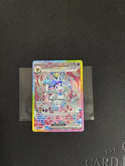 Pokemon Sylveon ex 156/131 Sv Prismatic Evolutions Promo Full Art Holo English - Image 1