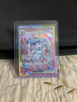 Pokemon Sylveon ex 156/131 Sv Prismatic Evolutions Promo Full Art Holo English - Image 3