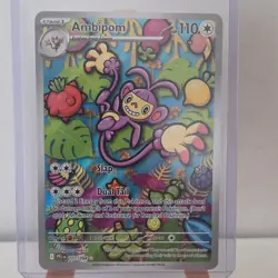 Pokemon Ambipom Illustration Rare Holo Me02: Phantasmal Flames 107/094 - Image 2