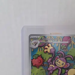 Pokemon Ambipom Illustration Rare Holo Me02: Phantasmal Flames 107/094 - Image 3