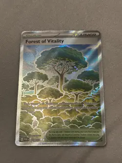 Pokemon Forest Of Vitality 109/088 NM Full Art Ultra Ball Perfect Order English - Image 1