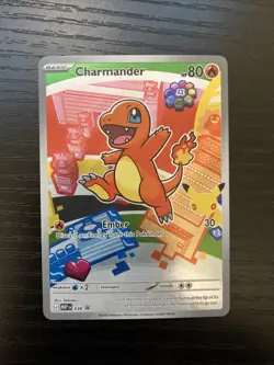 Charmander 038 First Partner Illustration Collection Promo Pokemon English NM - Image 1