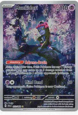 Munkidori IR 072/064 Sv: Shrouded Fable Illustration Rare Pokemon TCG NM - Image 3