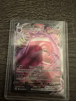 Pokemon Gengar VMAX 320HP Single Strike Ultra Rare Holo 157/264 Fusion Strike - Image 1