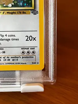 KANGASKHAN (1st edition) - PSA 7 - 1999 Pokemon TCG Jungle #5 - holographic - Image 5