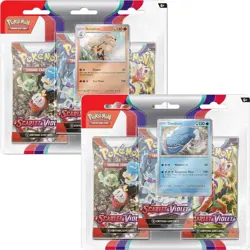 Pokemon SV01: Scarlet & Violet Base Set-3 Pack Blister [Set of 2] -Kid Icarus- - Image 1