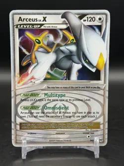 Arceus LV. X Holo Ultra Rare 94/99 Arceus Pokemon English HP - Image 1