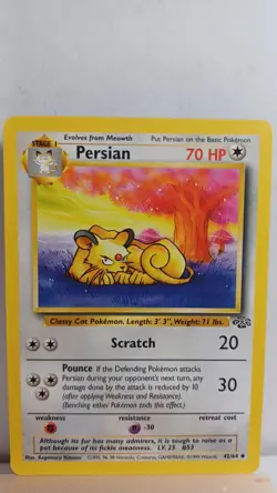 Persian [MP] - Pokemon TCG Jungle 42/64 [Uncommon] - Image 1