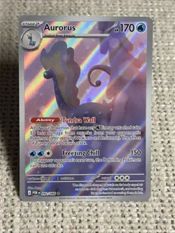2026 Pokemon Perfect Order-illustration Rare - #092/088 - Aurorus - Image 3