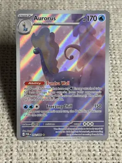 2026 Pokemon Perfect Order-illustration Rare - #092/088 - Aurorus - Image 4