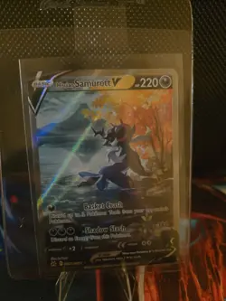 Pokemon Hisuian Samurott V GG51 Crown Zenith Galarian Gallery Ultra Rare Holo - Image 1