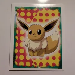 Pokemon - Eevee - Topps Merlin Sticker - Series 1 - #133/240 - 1999 - Image 1