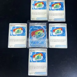 Poke Pad Full Art - 113/088 - Pokemon Perfect Order - NM + 5 Normal Poke Pad Lot - Image 1