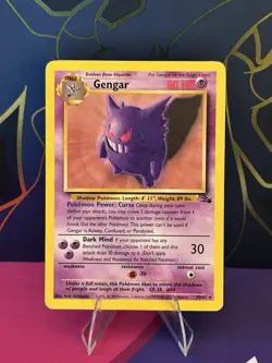 Pokemon Gengar 20/62 Fossil Rare Unlimited Regular 1999 Wizards - Image 1