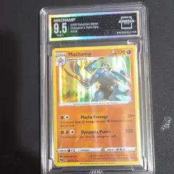 Pokemon Machamp Champion's Path Holo Rare 26/73 Arena Club Graded 9.5 - Image 1