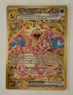 Pokemon Charizard EX Gold 228/197 S&V Obsidian Flames (OBF), NM 🔥🔥 - Image 1