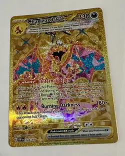 Pokemon Charizard EX Gold 228/197 S&V Obsidian Flames (OBF), NM 🔥🔥 - Image 2
