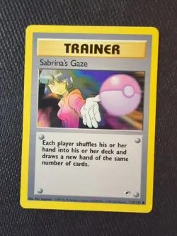 Pokemon TCG Sabrina's Gaze Gym Heroes 125/132 Regular Unlimited Common - Image 1