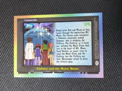 Pokemon - Topps - Clefairy and the Moon Stone EP6 - NH - Tv Animation Edition NM - Image 2