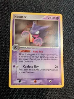 Pokemon TCG Haunter EX FireRed & LeafGreen 34 Regular Uncommon NM - Image 1