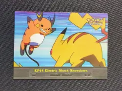 Pokemon - Topps - Electric Shock Showdown EP14 - NH - TV Animation - Pikachu - Image 1