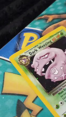 Pokemon TCG Dark Weezing Holo Rare Unlimited 14/82 Team Rocket English 2000 - Image 3