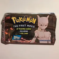 Pokemon Booster Topps - The First Movie - Leer - English - Mewtu/Mewtwo Artwork - Image 1