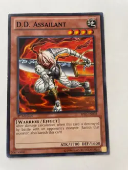 D.D. Assailant - BP02-EN028 - Black Rare - 1st Edition - NM - Yugioh! - Image 1