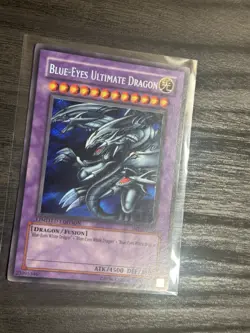 Yu-Gi-Oh Vintage Blue-Eyes Ultimate Dragon JMP-EN005 Secret Rare NM - Image 4