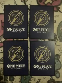 4x One Piece CCG Zeus OP11-106 R Foil A Fist of Divine Speed English PlaySet - Image 2