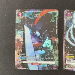 Solo Leveling Union Arena Lot of 3 Alternate Art - Igris, Tusk, Tank NM - Image 2