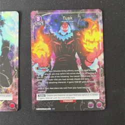 Solo Leveling Union Arena Lot of 3 Alternate Art - Igris, Tusk, Tank NM - Image 4
