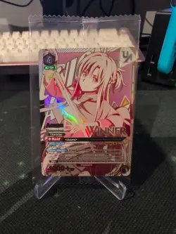 Union Arena Sword Art Online Rare Battle WINNER Asuna SAO-2-042 English Sealed - Image 1