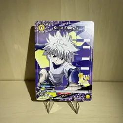 Killua Zoldyck Promo Action Point - UEPR /HTR-AP03 NM - Union Arena - Image 1