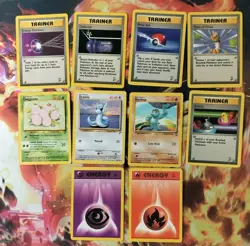 WOTC Base Set 2 Vintage Pokemon Card Lot (Read Description) 1999 - Image 1