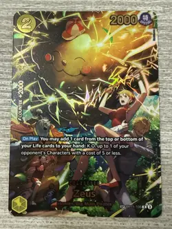 Zeus (SP) - Adventure on Kami's Island (OP15-EB04) English READ DESCRIPTION - Image 1