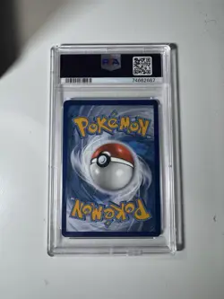 Pokemon TCG Skyla Trainer Full Art Holo Card #72/72 Shining Fates 2021 PSA 9 - Image 2