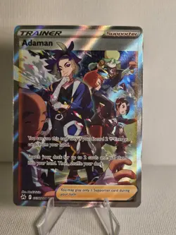 Adaman Crown Zenith Galarian Gallery Pokemon TCG Card GG57/GG70 - Image 1