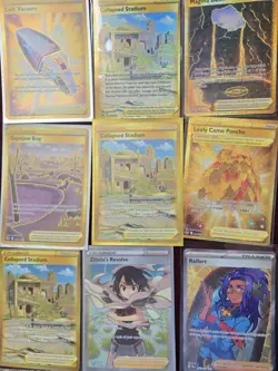 Lot of 25 - Pokemon Card TRAINER Bundle - Full Art Holo Rare Secret Rainbow - NM - Image 1