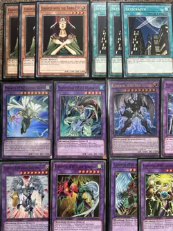 YuGiOh 70 Card Sleeved Jaden Elemental Hero Neos Deck w/Extra & Side - Image 2