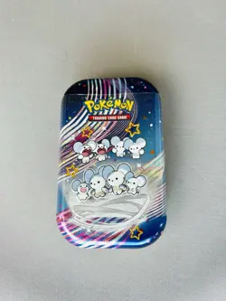 Pokemon TCG Paldean Fates Mini Tin Factory Sealed - Image 1