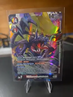 Digimon Card Game Millenniummon BT24 P-220 Foil NM Promo - Image 1