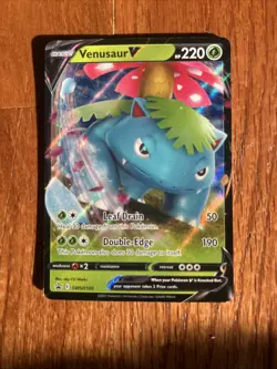 Venusaur V SWSH100 SWSH: Sword & Shield Promo Cards Holo - Image 1