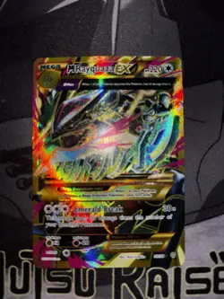 Pokemon TCG M Rayquaza EX Full Art Ultra Rare Ancient Origins Card 98/98 - Image 1