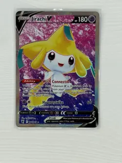 Pokemon TCG Jirachi v Astral Radiance Holo Card Full Art Ultra Rare 170/189 NM - Image 1