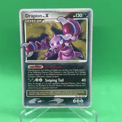 2009 Pokemon, Platinum, #123/127 Drapion Lv. X, Holo Ultra Rare - Image 1